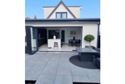 Aspen Grey Outdoor Patio Area