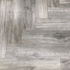 Alpine Smoke wood effect plank - Herringbone pattern