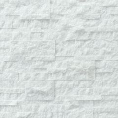 sparkle white split face tiles multi row_image showing the close up structure of the tiles